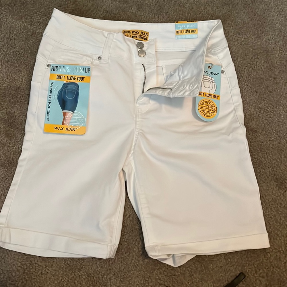 White shorts